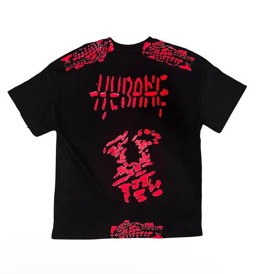 Hubane Noir T-shirt ( Red )