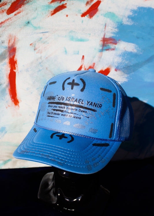 Light Blue Metamorphosis Trucker Hat