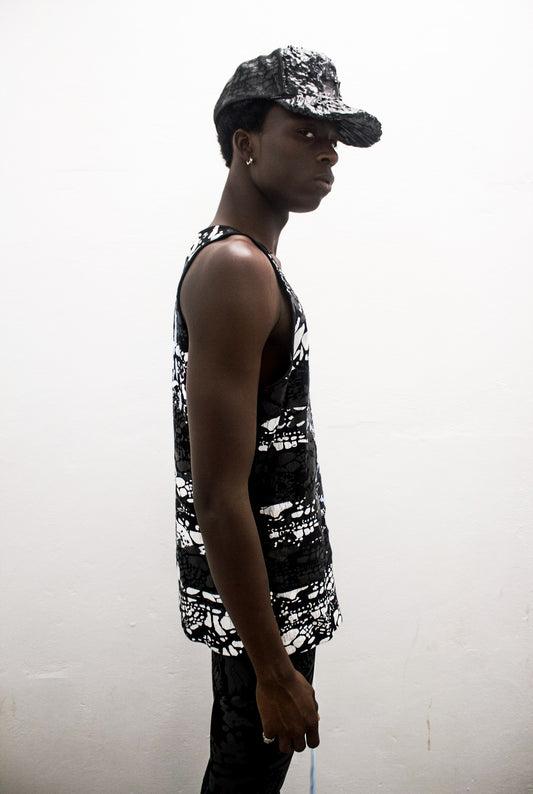 Vernum “Kurt Ko”Striped Tank