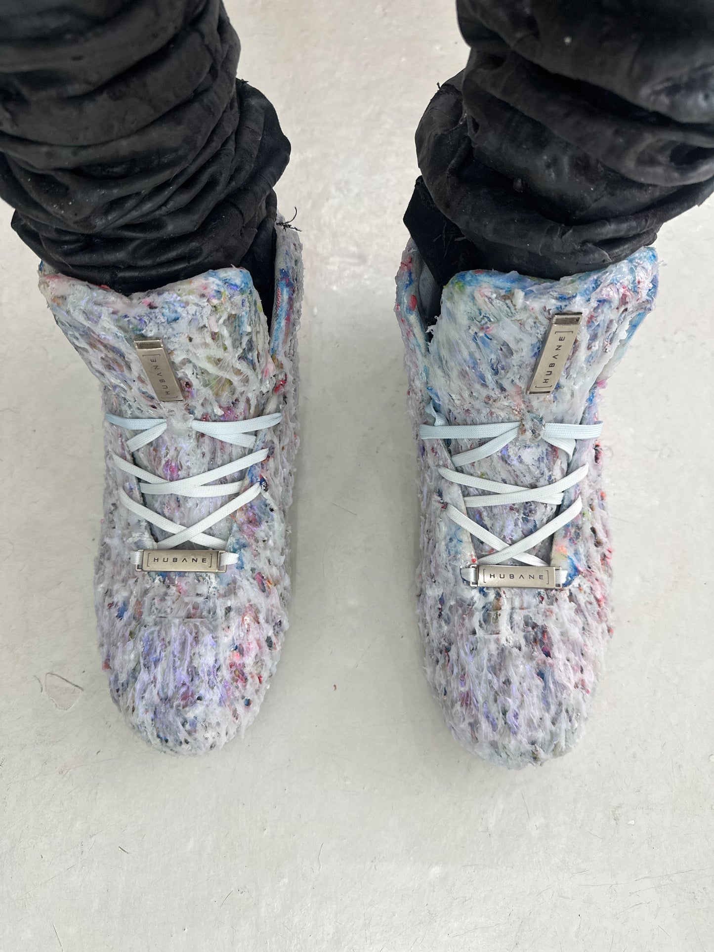 FW27 V3RNUM OPAL HIGH-TOP SNEAKERS