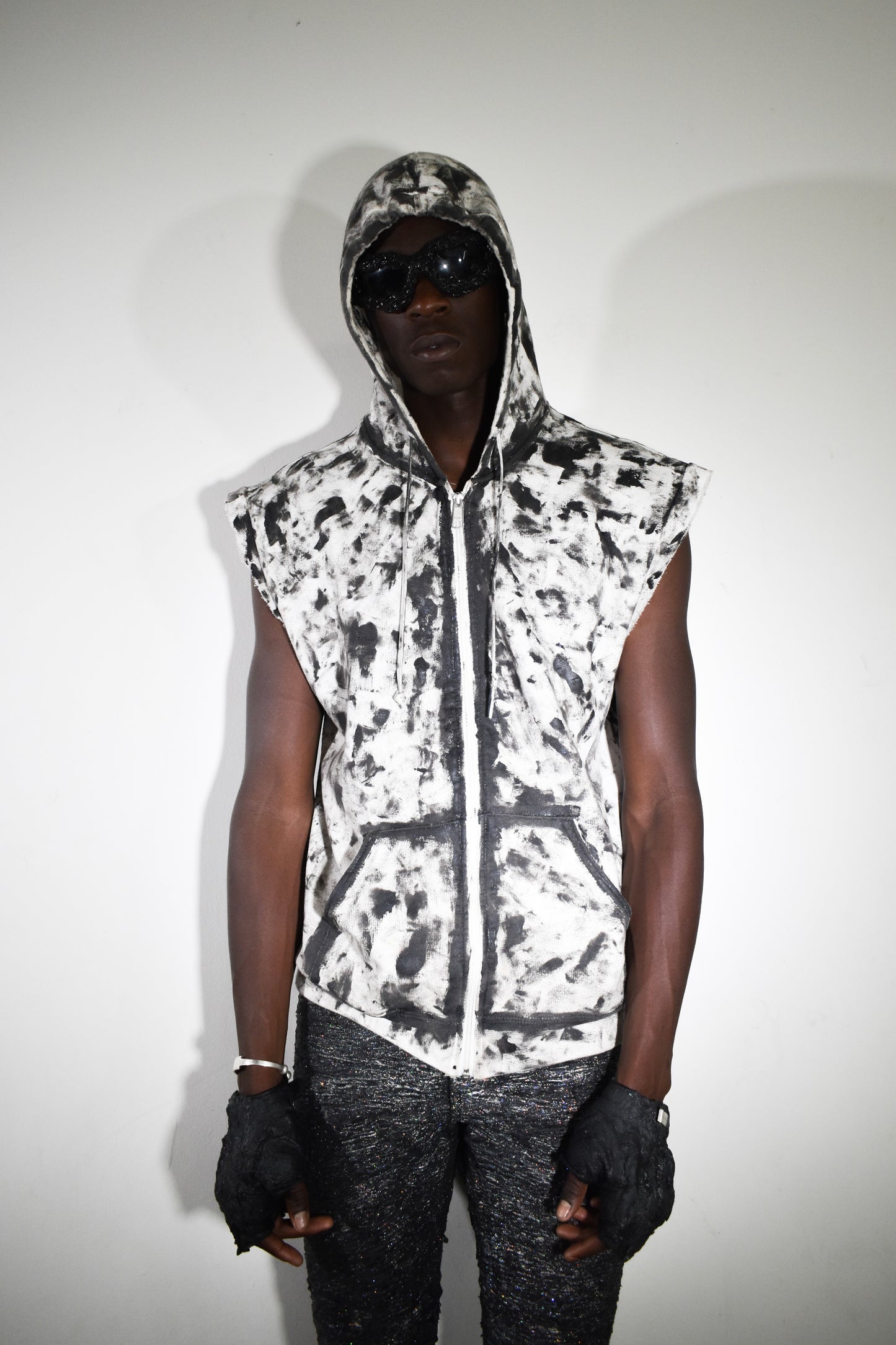 HUBANE CRUD HOODED VEST