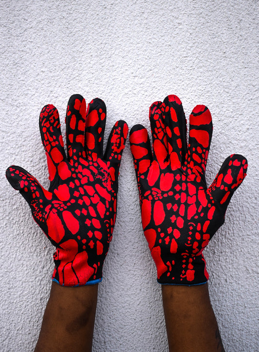 VERNUM CHRYSALIS  Gloves ( RED )