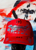 Red Metamorphosis Trucker Hat